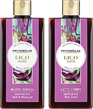 Set - Phytorelax Laboratories The Floral Ritual Gentle Fig (sh/gel/250ml + b/lot/250ml) — photo N2