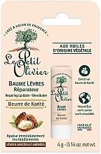 Shea Butter Moisturizing Lip Balm - Le Petit Olivier Ultra moisturising lip balm with fair trade Shea butter — photo N1