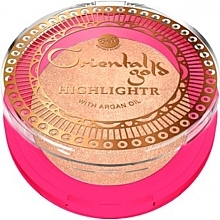 Fragrances, Perfumes, Cosmetics Face Highlighter - Bell Oriental Gold Highlighter