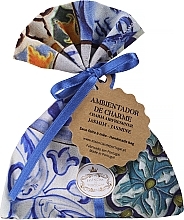 Fragrances, Perfumes, Cosmetics Aroma Bag, blue-white-green, jasmine - Essencias De Portugal Tradition Charm Air Freshener