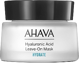 GIFT! Hyaluronic Acid Face Mask, does not require rinsing - Ahava Hyaluronic Acid Leave On Mask (sample) — photo N1