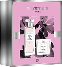 Fragrances, Perfumes, Cosmetics Allvernum Cherry Blossom & Musk - Set (edp/50ml + candle/100g)