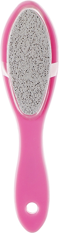 Combinated Pedicure Brush & Pumice, STK-61, pink - Silver Style — photo N2