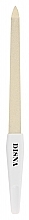 Sapphire Nail File LZ-18, 18 cm, sandpaper - Disna — photo N1