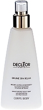 Fragrances, Perfumes, Cosmetics Moisturizing Body Emulsion - Decleor Brume Spa Relax