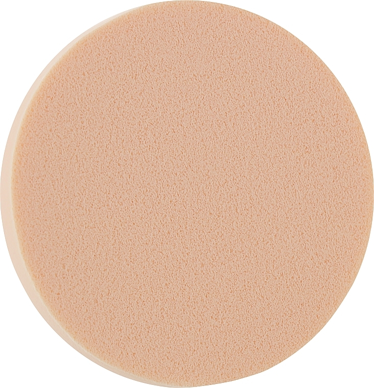 Rubberized Makeup Sponge 'Circle', beige #992 - Dark Blue Cosmetics — photo N1