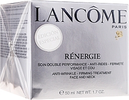 Fragrances, Perfumes, Cosmetics Anti-Aging Anti-Wrinkle Cream - Lancome Renergie Anti-Wrinkle Firming Treatment Limited Edition