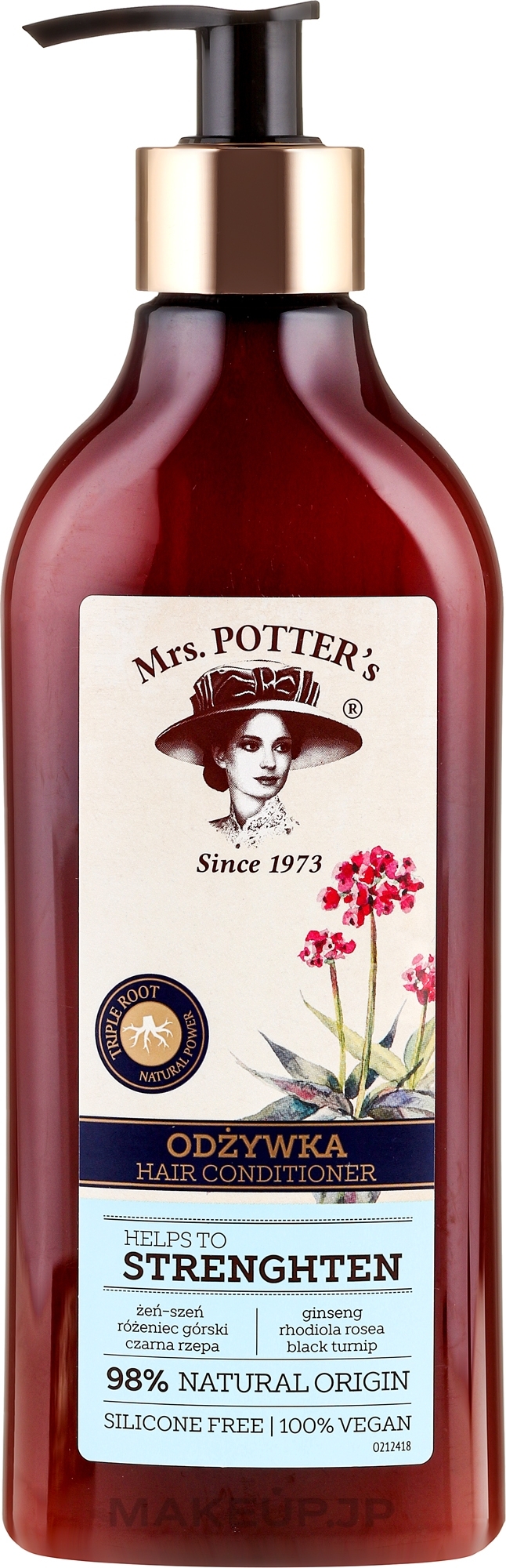 Thin Hair Conditioner - Mrs. Potter's Helps Strenghten Hair Conditioner — photo 390 ml