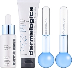 セット - Dermalogica Supple Skin Kit (f/ser/30ml + f/cr/50ml + massager) — photo N2