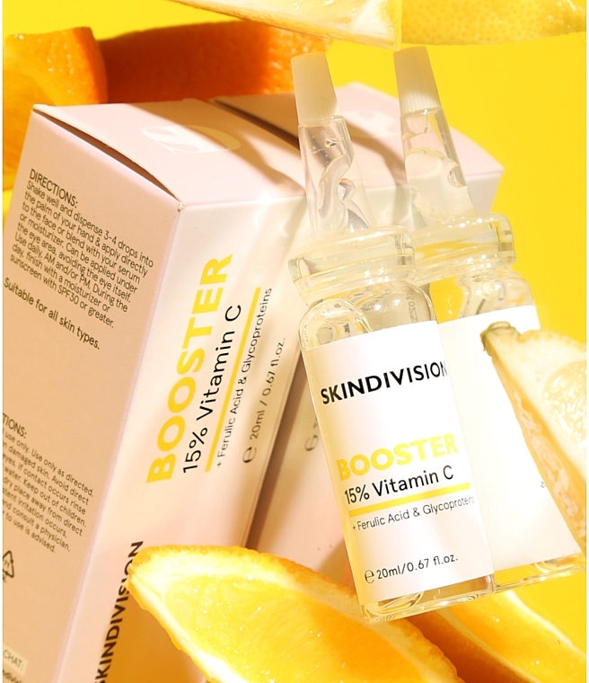 Complex Vitamin C Serum - SkinDivision 15% Vitamin C Booster — photo N3