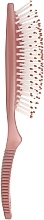 Massaging Hair Brush 10 rows, pink - Titania — photo N2