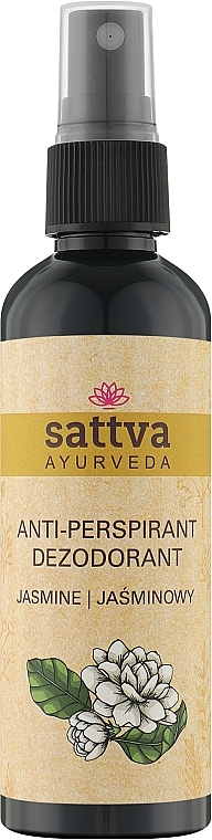 Natural Water-Based Deodorant - Sattva Jasmine Anti-Perspirant — photo N1