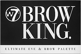 Brow Palette - W7 Brow King Ultimate Eye and Brow Palette — photo N1