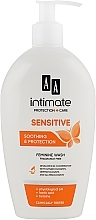 Fragrances, Perfumes, Cosmetics Sensitive Intimate Hygiene Gel with Pump - AA Cosmetics Intymna Sensitive Gel