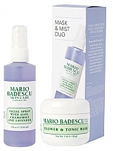 Fragrances, Perfumes, Cosmetics Set - Mario Badescu Lavender Mask & Mist Duo Set (mask/56g + spray/118ml)