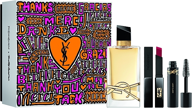 Yves Saint Laurent Libre - Set (edp/90ml + lipstick/2g + mascara/2ml) — photo N1