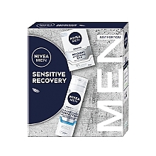 セット - NIVEA MEN Sensitive Recovery (sh/foam/200ml + ash/balm/100ml) — photo N1