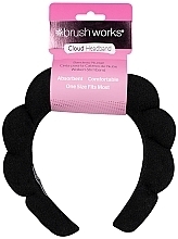 Fragrances, Perfumes, Cosmetics Headband, black - Brushworks Black Cloud Headband