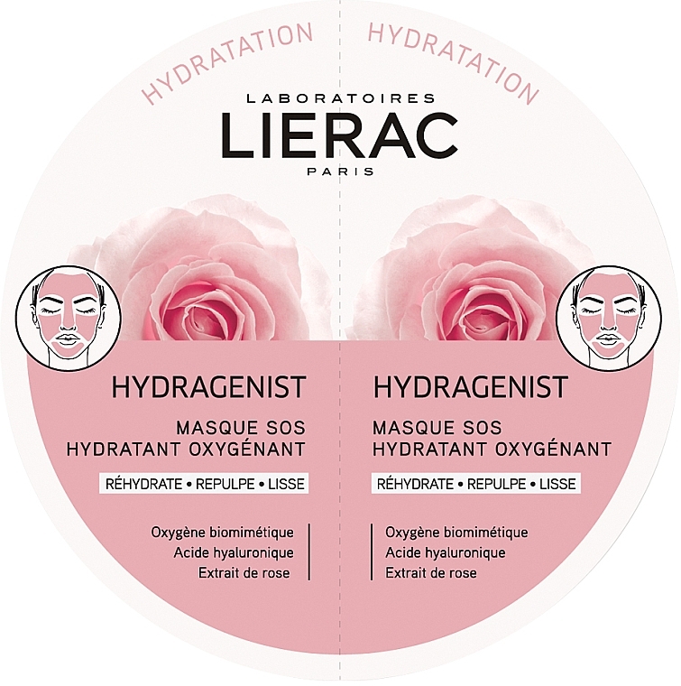 Refreshing Face Mask - Lierac Hydragenist Moisturizing Rescue Mask — photo N3