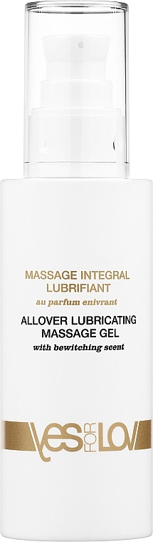 Massage Silicone-Based Lubricant - YESforLOV Allover Massage Gel — photo N1