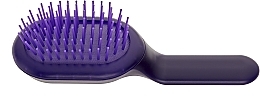 Hair Brush, purple - Janeke Bag Curvy Hairbrush — photo N1