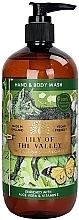 Fragrances, Perfumes, Cosmetics Hand & Body Wash Gel 'Lilly of The Valley' - The English Soap Company Anniversary Lily of The Valley Hand & Body Wash