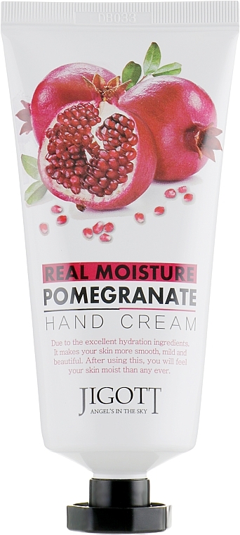 Hand Cream with Pomegranate Extract - Jigott Real Moisture Pomegranate Hand Cream — photo N2