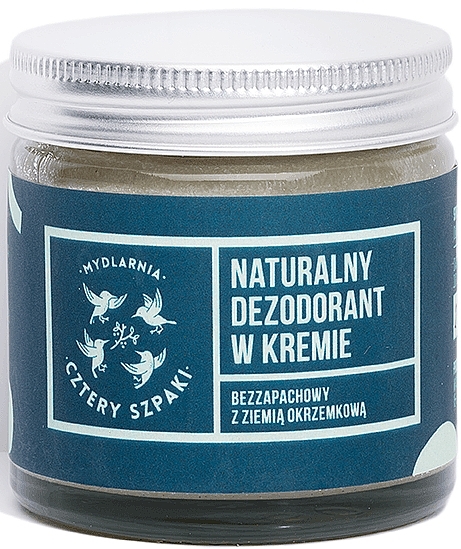 Scent-Free Deodorant-Cream - Cztery Szpaki — photo N5