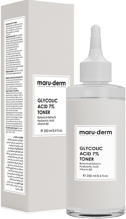 Face tonic with glycolic acid 7% - Maruderm Cosmetics Glycolic Acid 7% Toner — photo N1