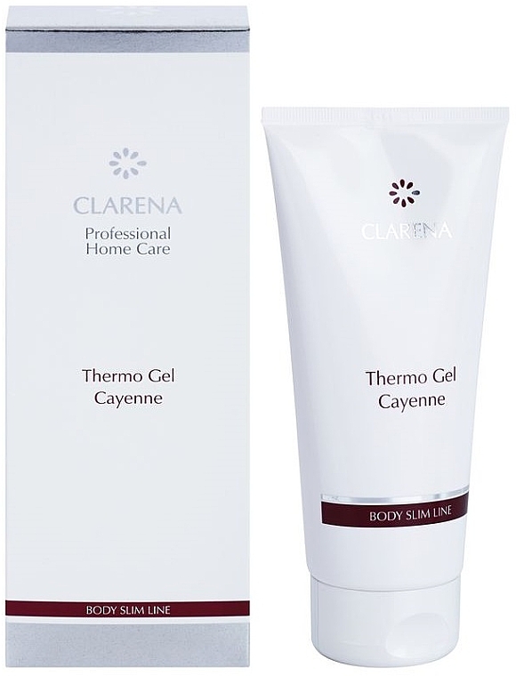 Thermoactive Slimming Gel - Clarena Body Slim Line Thermo Gel Cayenne — photo N2