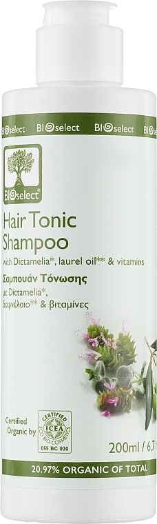 Toning Dictamelia & Laurel Oil Shampoo - BIOselect Hair Toning Shampoo — photo N1