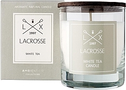 Fragrances, Perfumes, Cosmetics Scented Candle - Ambientair Lacrosse White Tea Candle