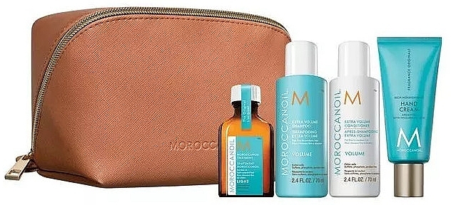 Set, 5 products - Moroccanoil Volume Travel Kit — photo N1