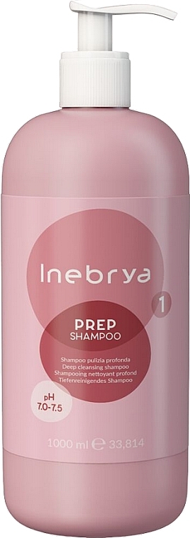 Deep Cleansing Shampoo - Inebrya Prep Deep Cleansing Shampoo — photo N1