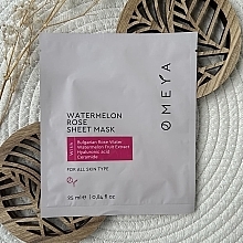 GIFT! Watermelon Rose Sheet Mask - Omeya Watermelon Rose Sheet Mask  — photo N1