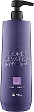 Bleached Hair Mask - Kaaral Blonde Elevation Yellow Out — photo N21