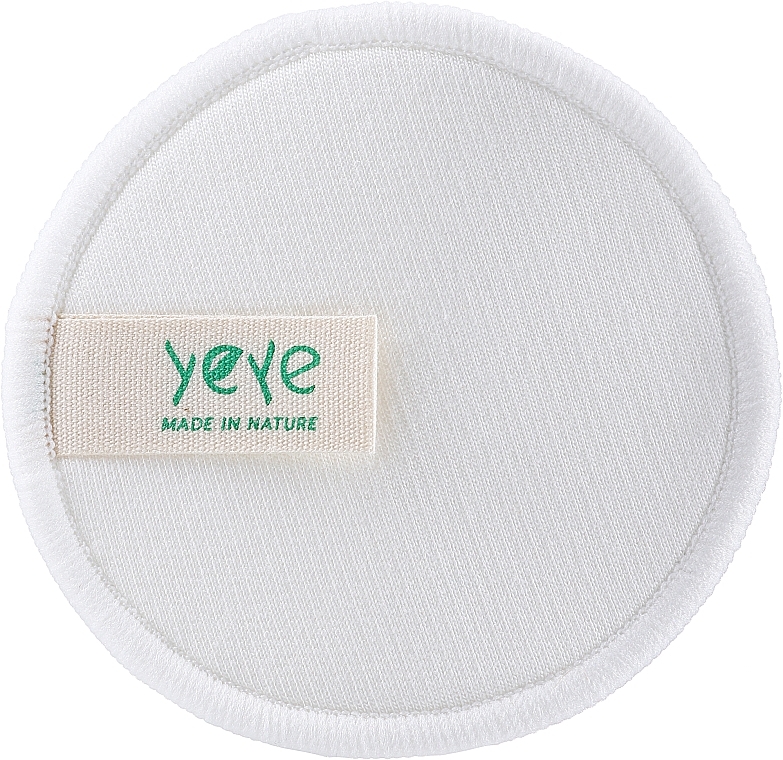 Bamboo Makeup Remover Pads, 7 pcs - Yeye Zero Waste — photo N9