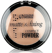 Fragrances, Perfumes, Cosmetics Mattifying Powder - Colour Intense Matte & Fixing
