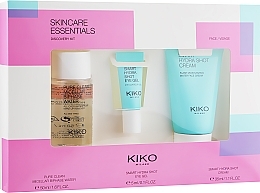 Fragrances, Perfumes, Cosmetics Skin Care Set - Kiko Milano Skincare Essentials Discovery Kit (cr/35ml + eye/cr/5ml + micel/water/50ml)