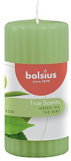 Scented Candle, 120/58mm - Bolsius Candle Green Tea — photo N1