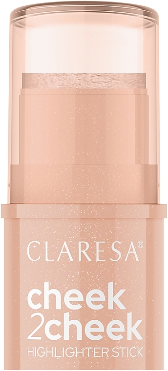 クリームハイライタースティック - Claresa Cheek2Cheek Highlighter Stick — photo N3