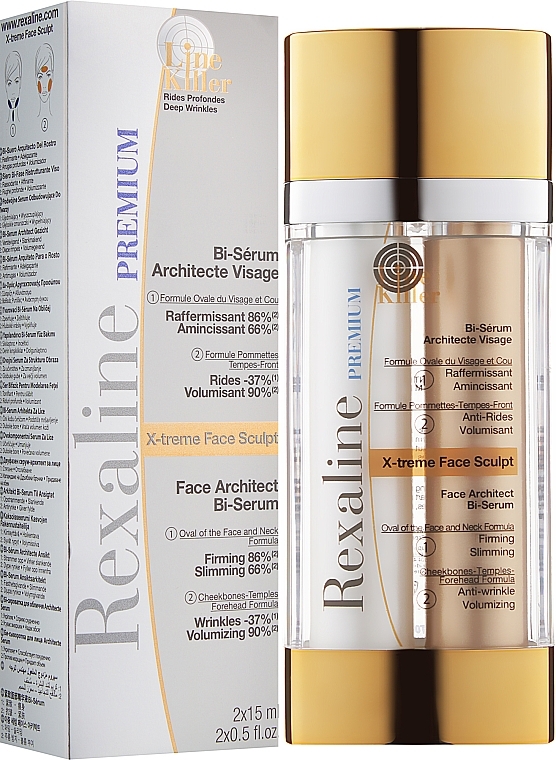 Face Architect Bi-Serum - Rexaline Line Killer X-Treme Face Sculpt — photo N3