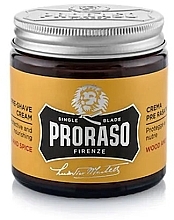 Fragrances, Perfumes, Cosmetics Pre-Shaving Cream - Proraso Wood and Spice Pre-Shaving Cream