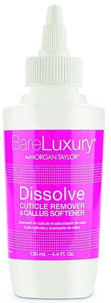 Cuticle Remover and Callus Softener - Morgan Taylor Bare Luxury Dissolve — photo N1