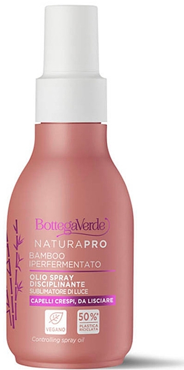 Hair Spray - Bottega Verde Naturapro Controlling Spray Oil — photo N1