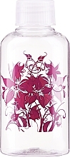 Fragrances, Perfumes, Cosmetics Container with Cap, 75ml, dark pink flowers - Top Choice