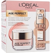 Fragrances, Perfumes, Cosmetics Set - L'Oreal Paris Age Perfect Golden Age (f/cr/50ml + ser/fond/30ml)