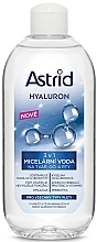 Fragrances, Perfumes, Cosmetics Micellar Water with Hyaluronic Acid - Astrid Hyaluron 3in1 Micellar Water