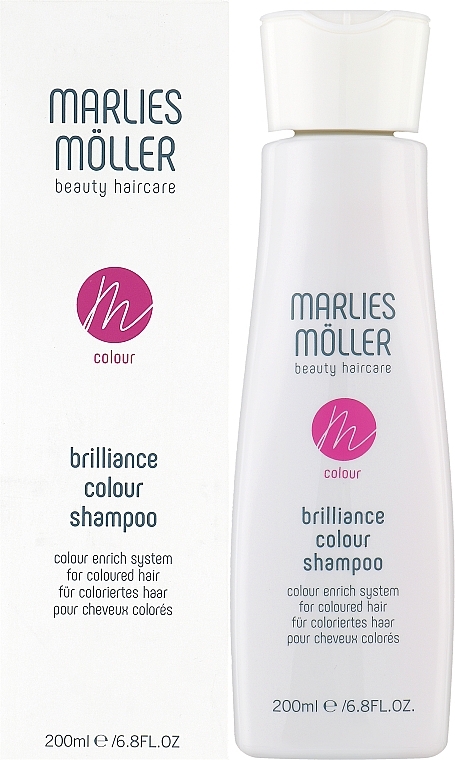Colored Hair Shampoo - Marlies Moller Brilliance Colour Shampoo — photo N4