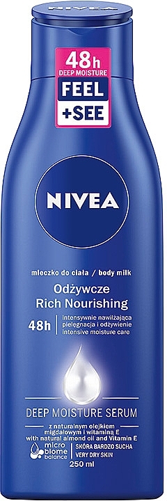 Body Lotion ‘Nourishing’ for Dry Skin - NIVEA Body Lotion — photo N1